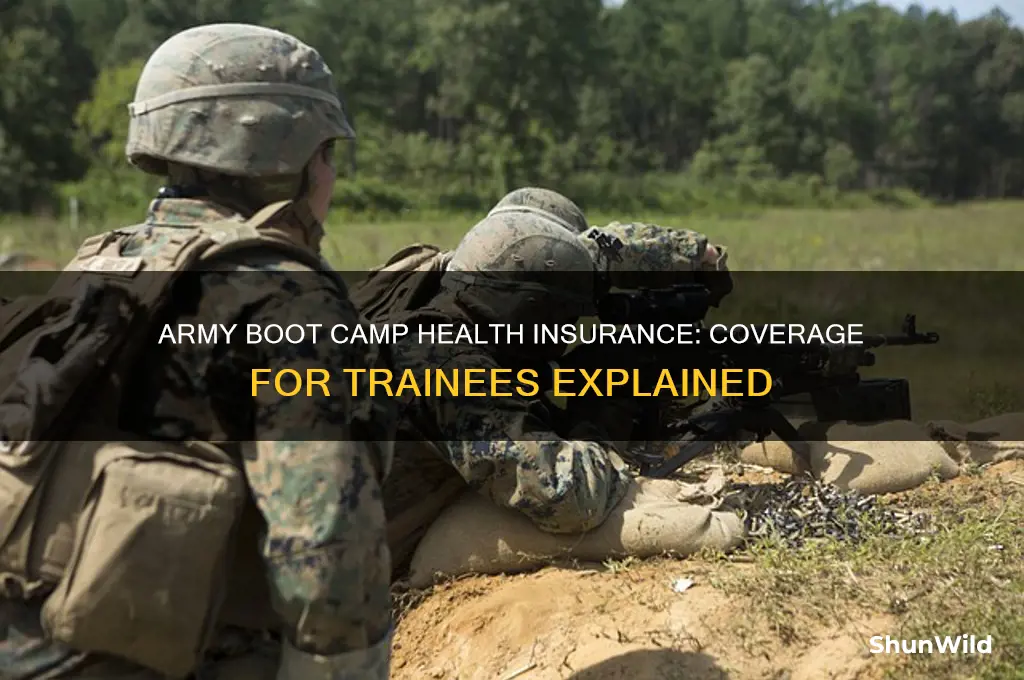 do army boot camp trainees get health insurance