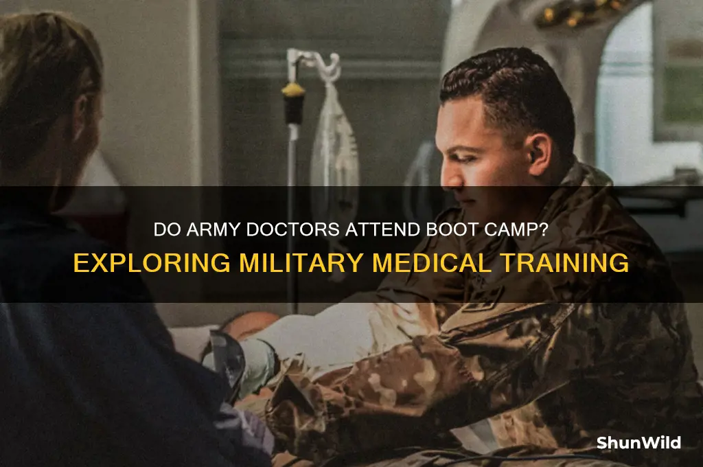 do army doctors go to boot camp