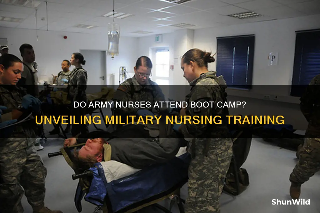 do army nurses go through boot camp
