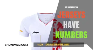 Why Badminton Jerseys Have Numbers