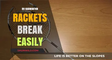 Badminton Rackets: Are They Prone to Breaking?