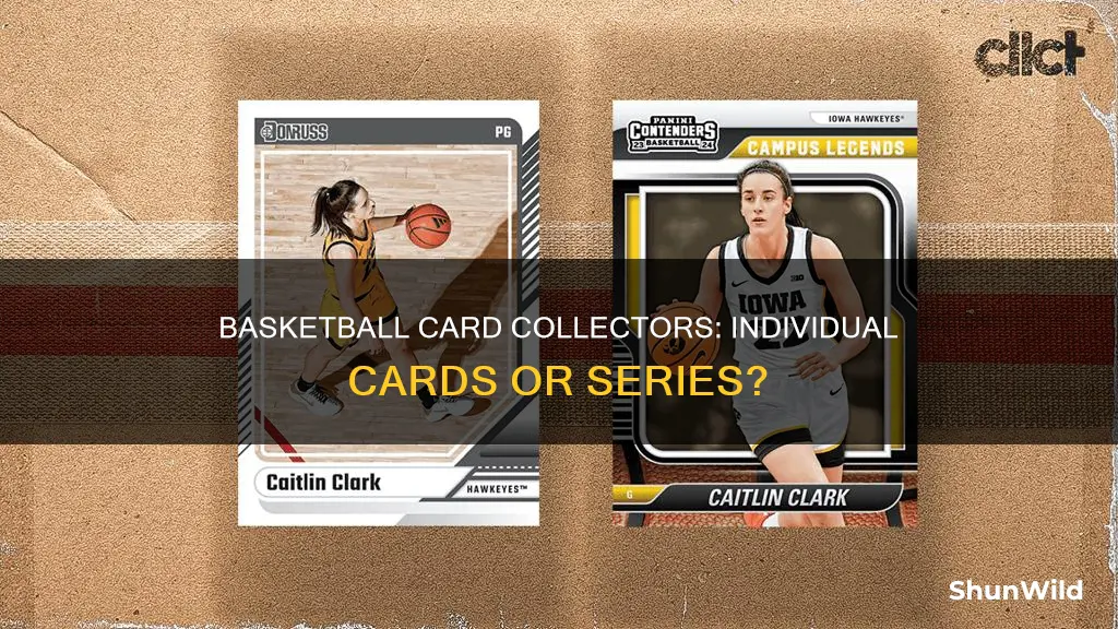 do basketball card collectors like individual or series