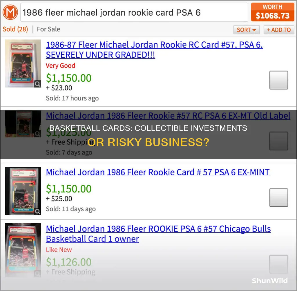 do basketball cards appreciate in value