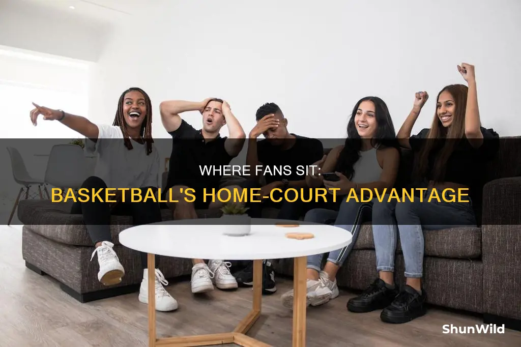 do basketball fans sit together