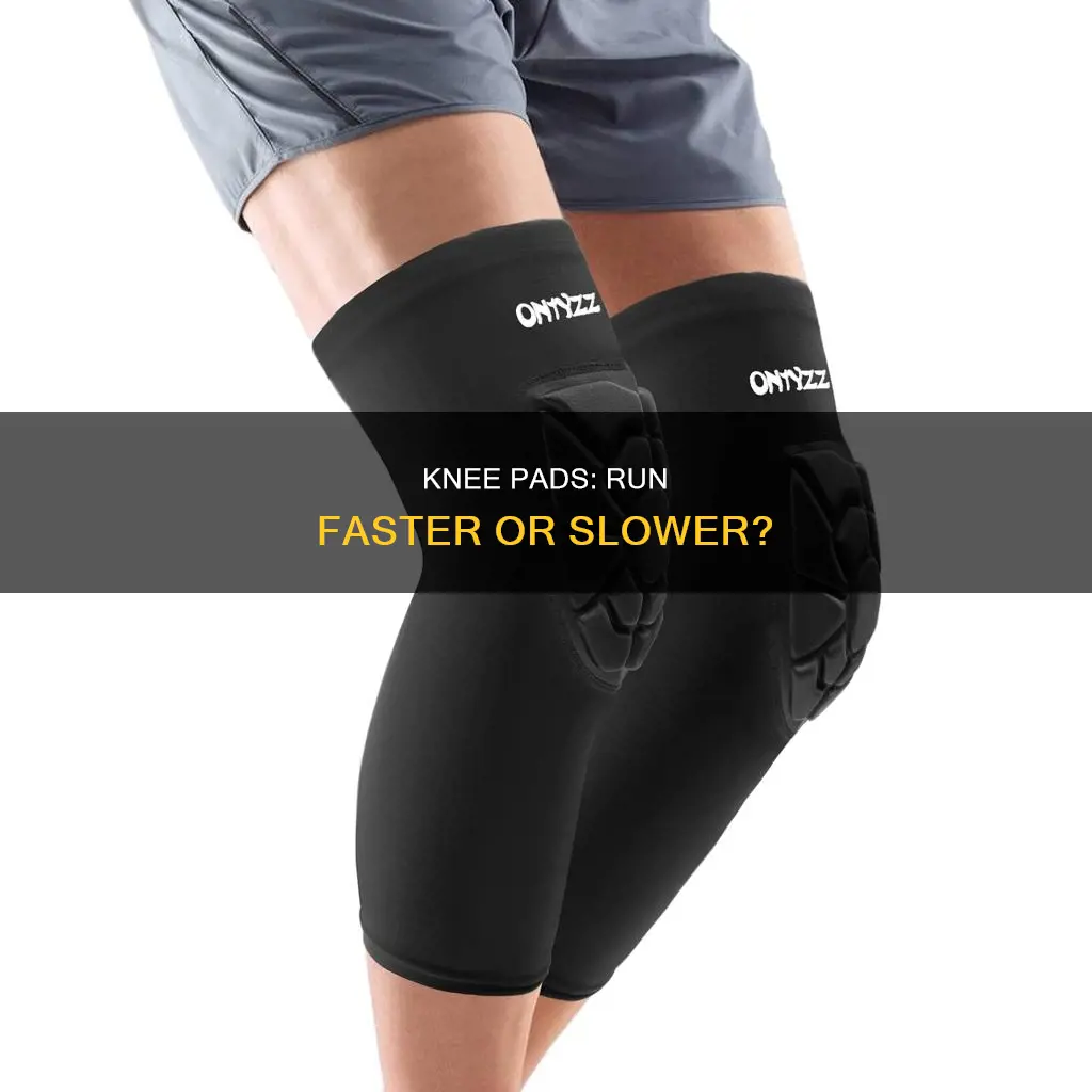 do basketball knee pads affect how fast you run