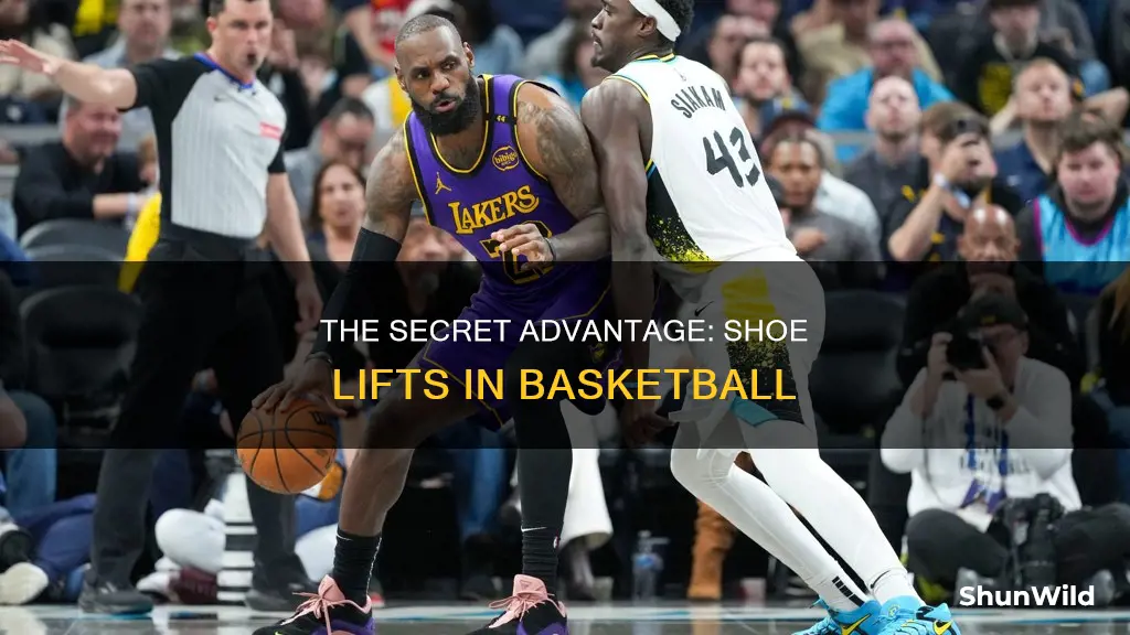 do basketball players wear shoe lifts