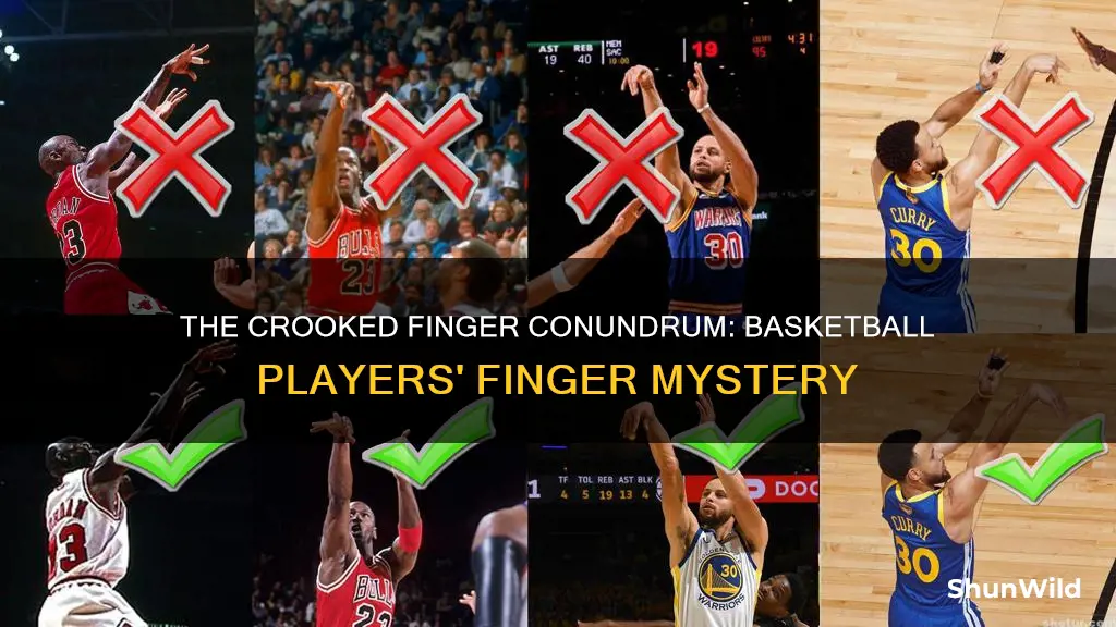 do basketball playrs habe crooked ingers