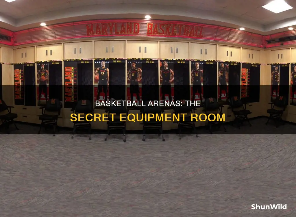 do basketball stadiums have an equipment room
