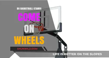Portable Basketball Stands: Wheels for Easy Movement