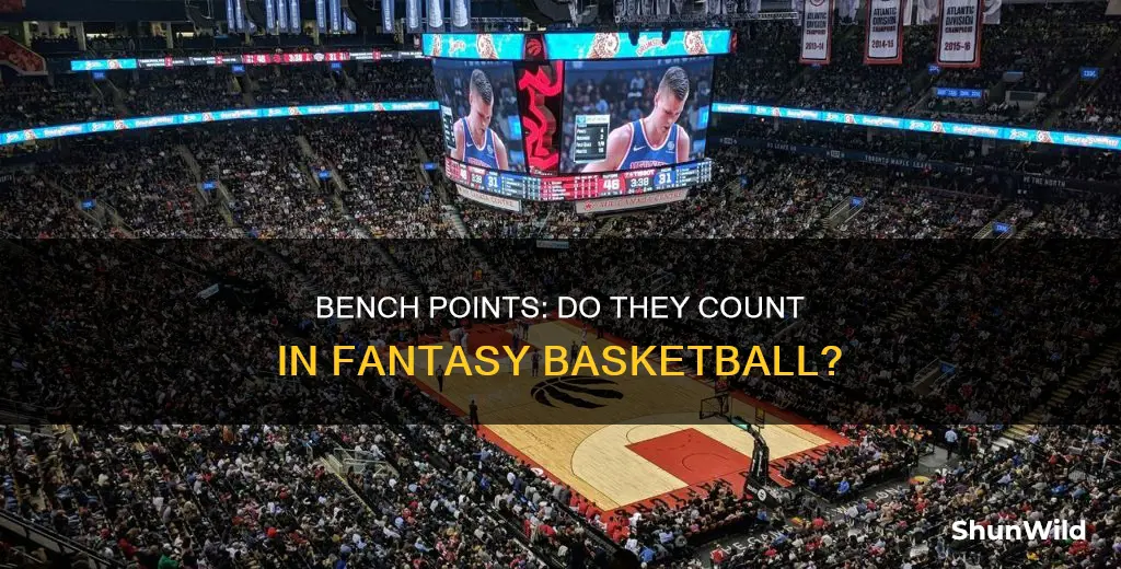 do bench points count in fantasy basketball