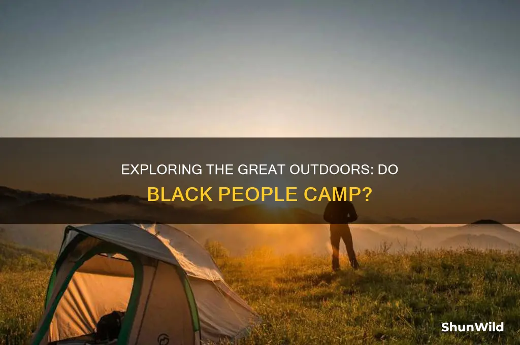 do black people camp