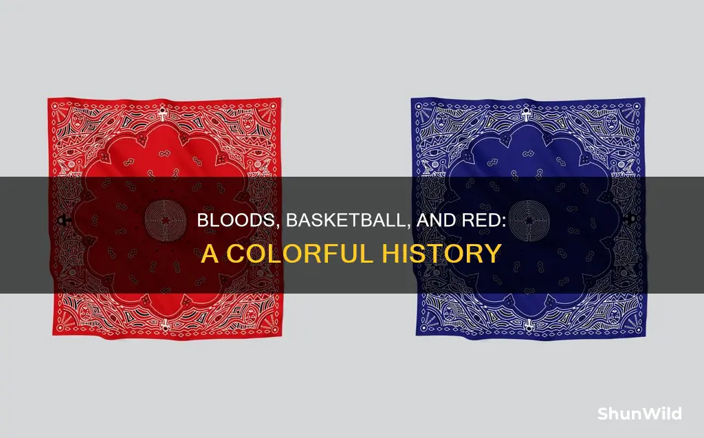 do bloods were red basketball jersys