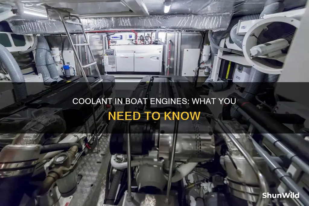 do boat engines have coolant