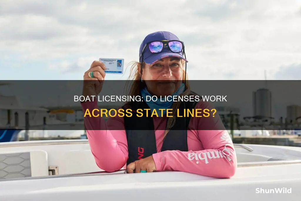 do boat licesnse work in other states