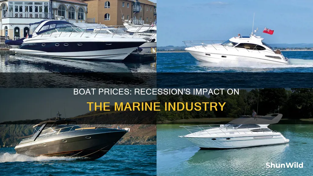 do boat prices go down in a recession