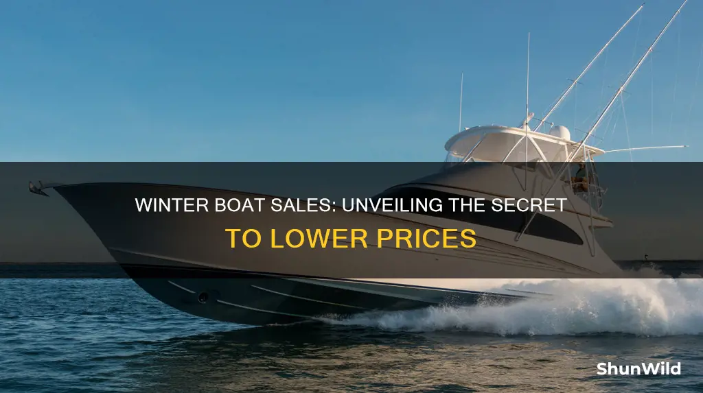 do boat prices go down in winter