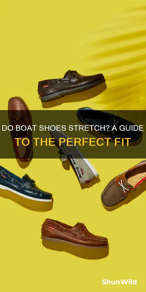 do boat shoes stretch