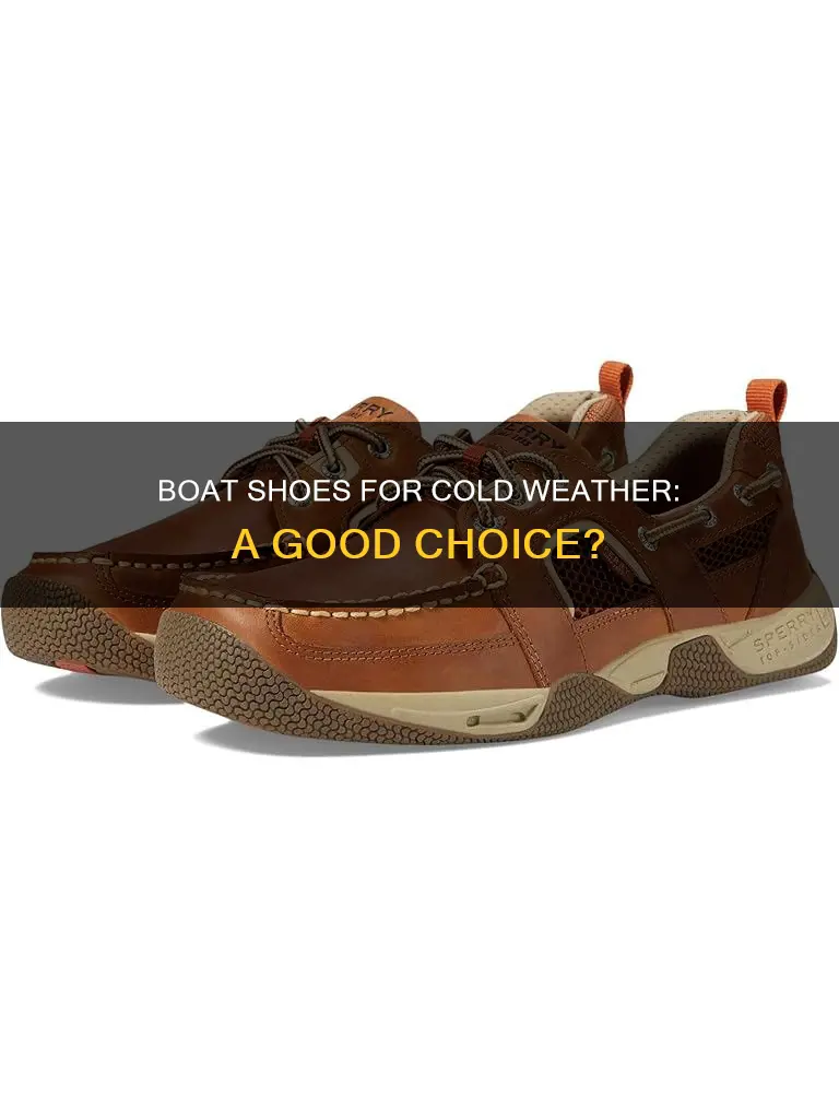 do boat shoes work with cold weather