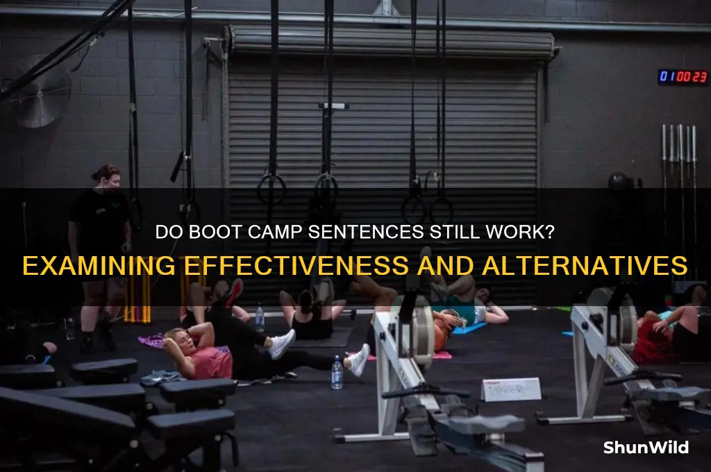 do boot camp sentences still work