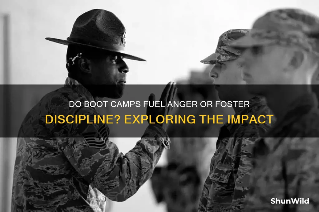 do boot camps cause more anger