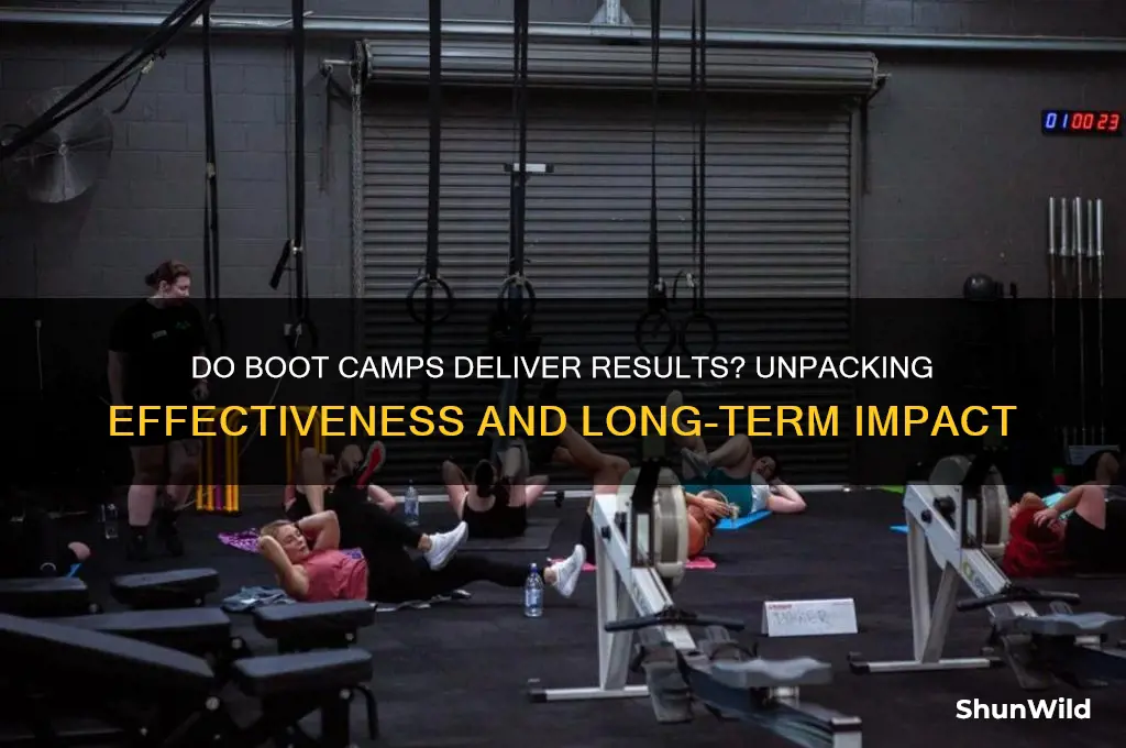 do boot camps work