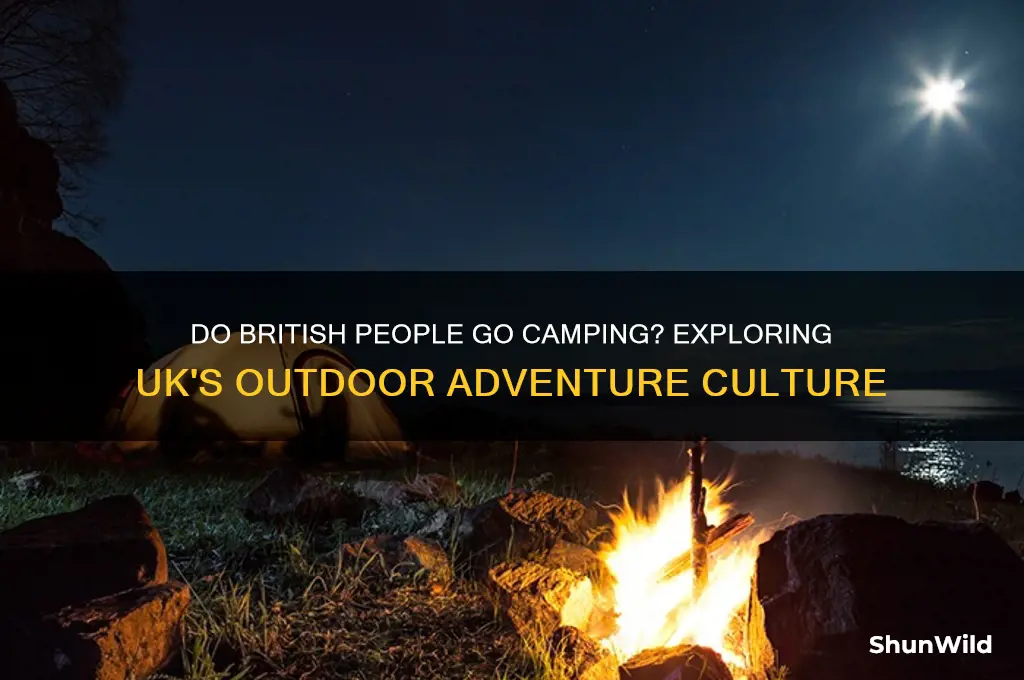 do british people go camping