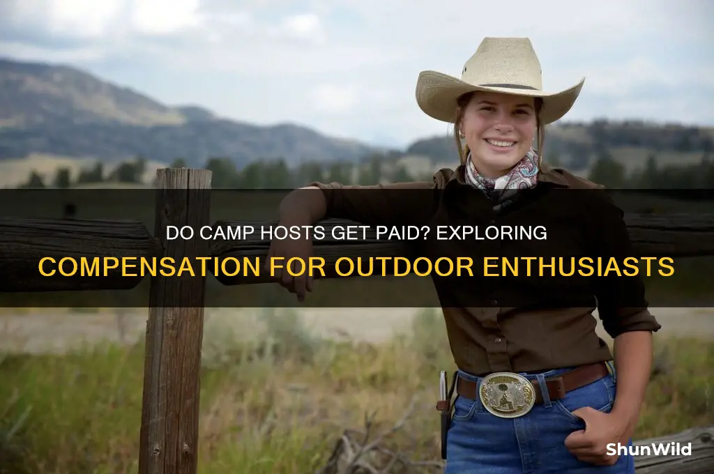 do camp host get paid