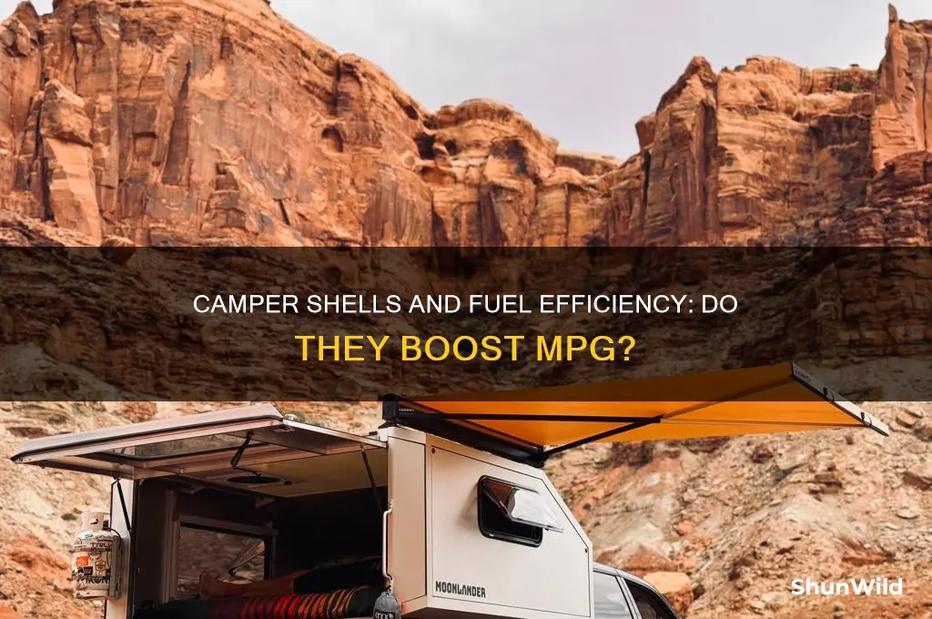 do camper shells help mpg