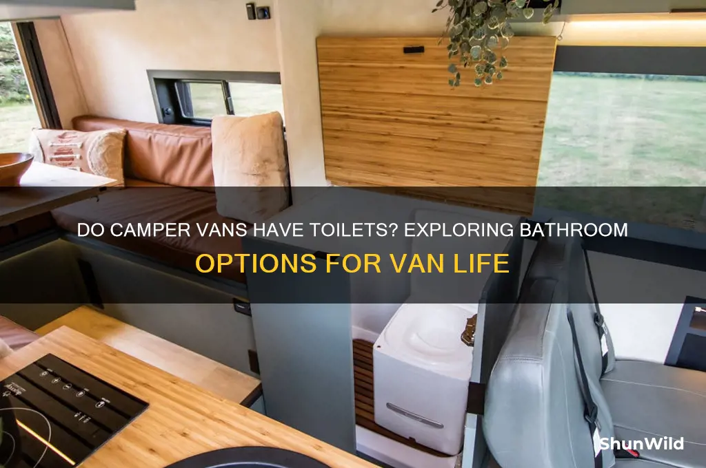 do camper vans have toilets