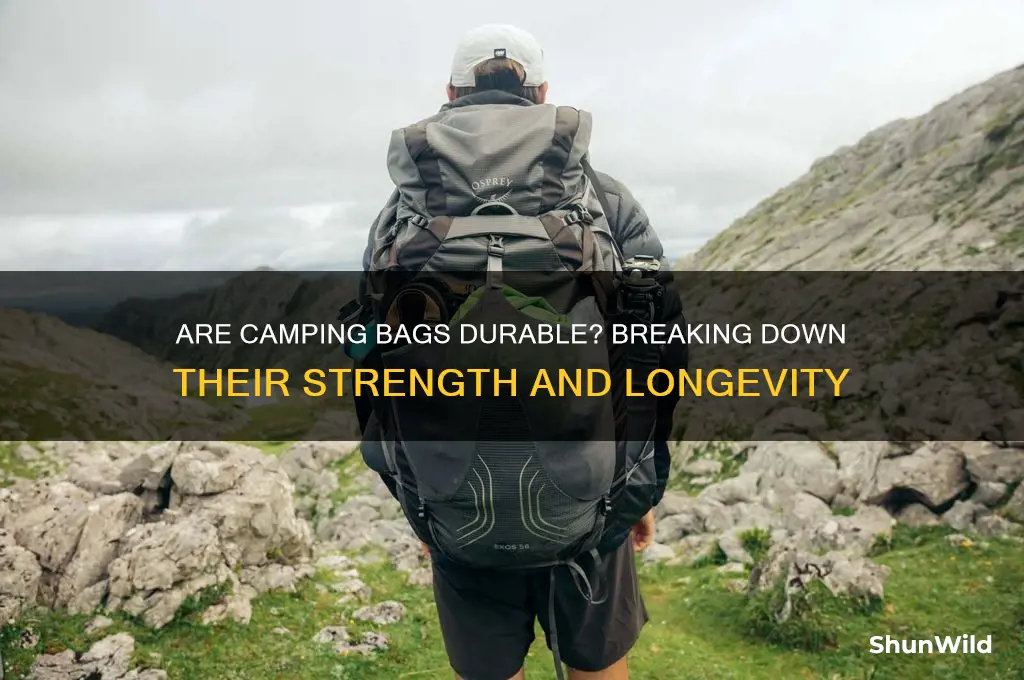 do camping bags break easily
