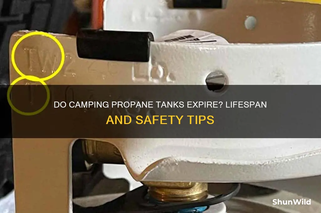 do camping propane tanks expire