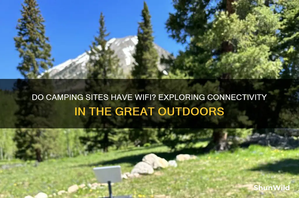 do camping sites have wifi