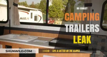 Chalet Camping Trailers: Common Leak Issues and Prevention Tips