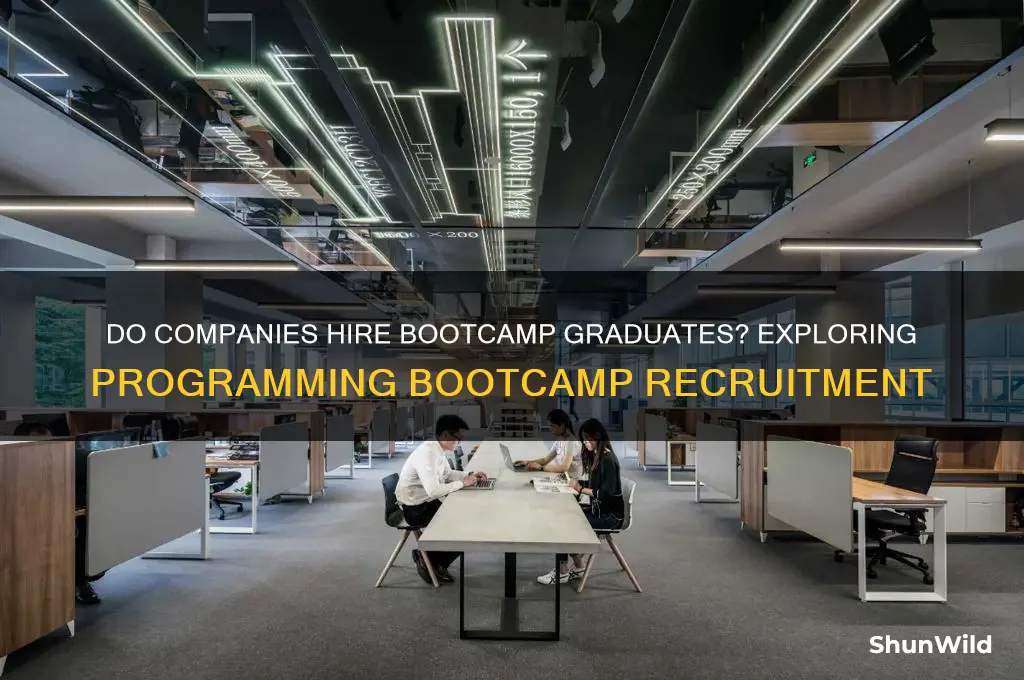 do companies recruit from a programing boot camp