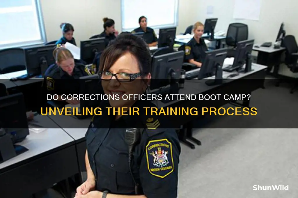 do corrections officers go through boot camp