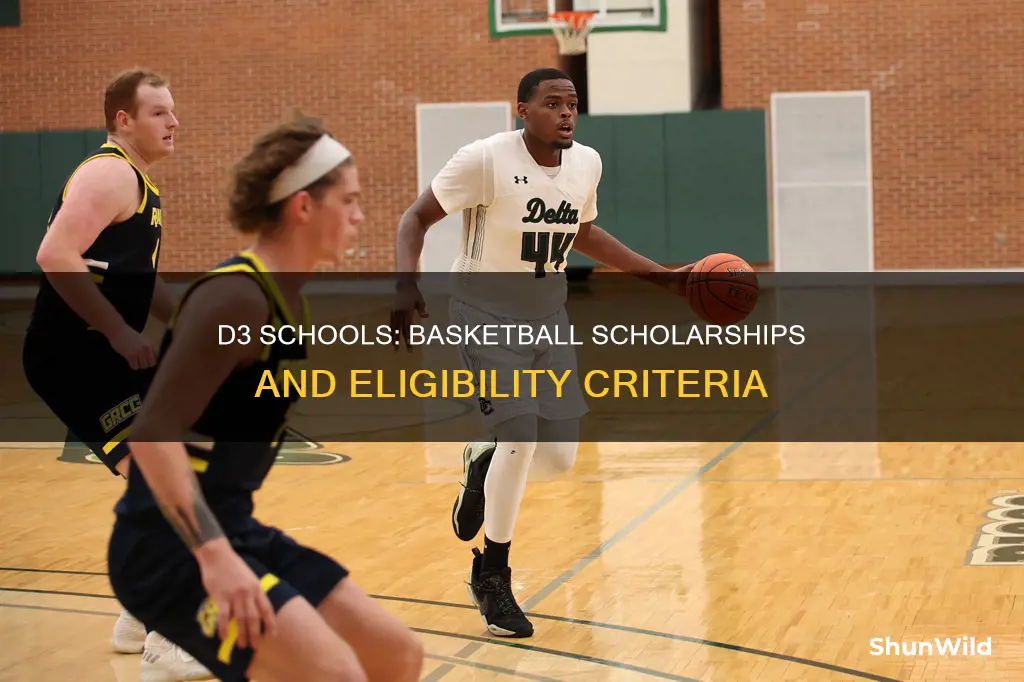 do d3 schools give basketball scholarships