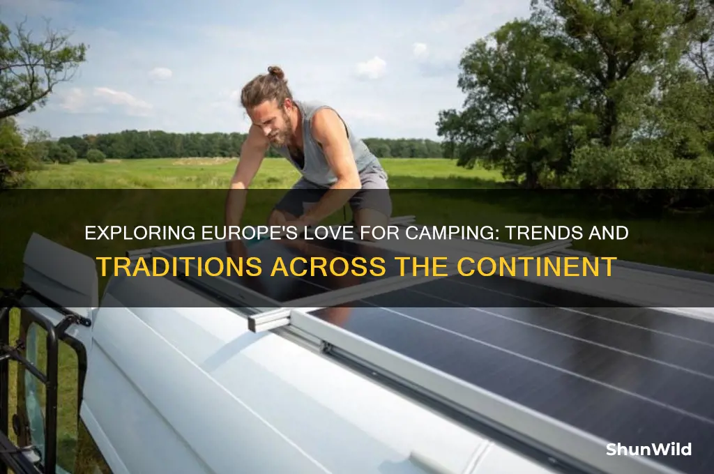 do europeans go camping