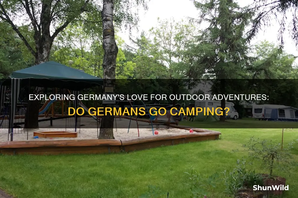 do germans go camping