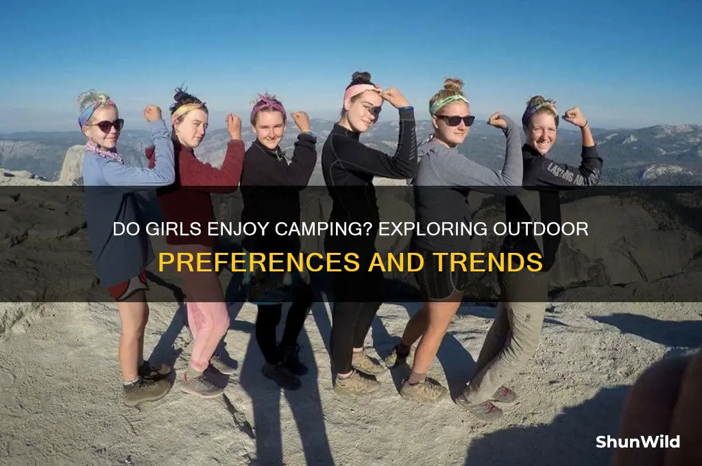 do girls like camping