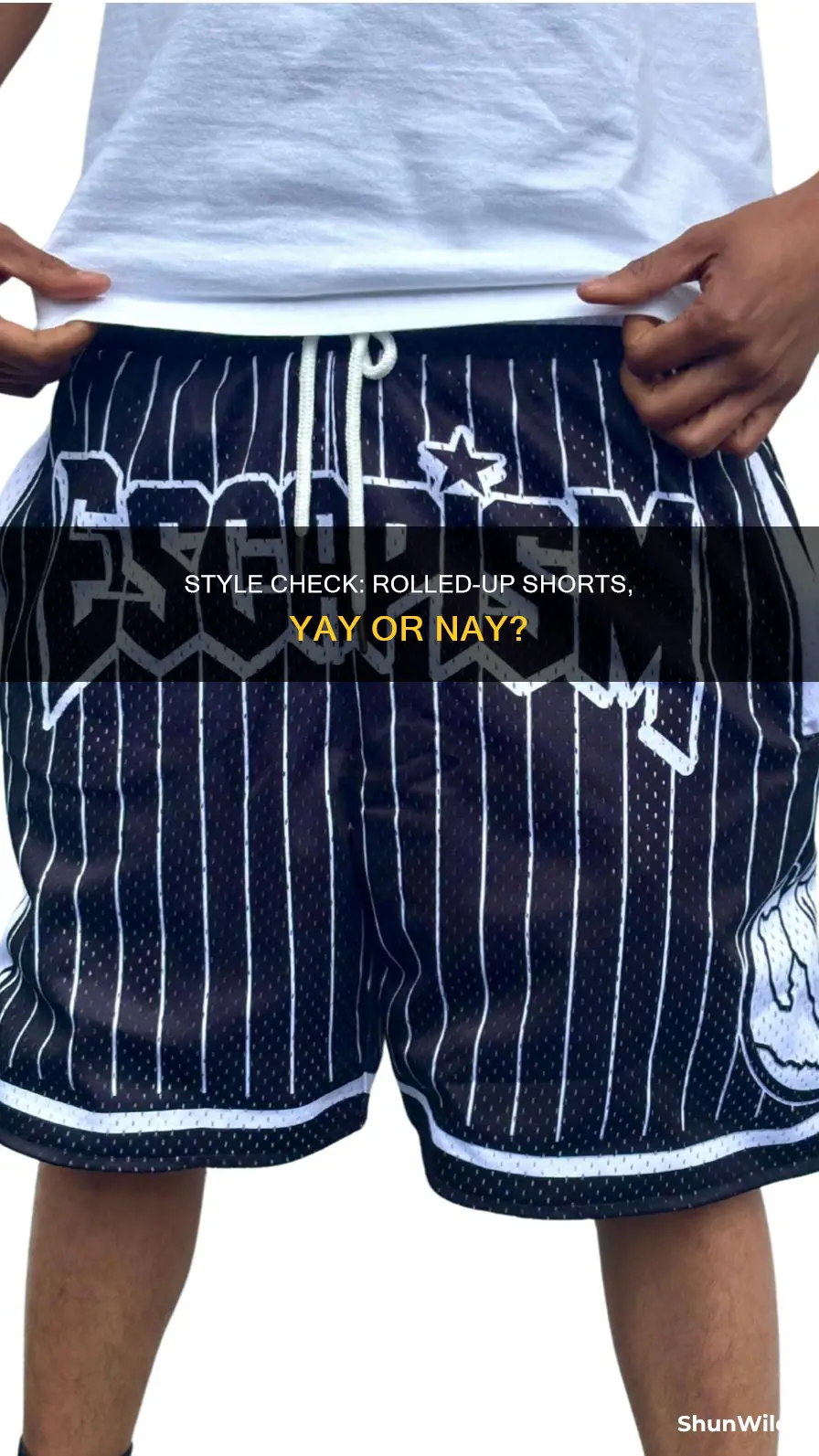 do girls like guys who roll up basketball shorts