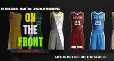 The Importance of Numbers on High School Basketball Jerseys