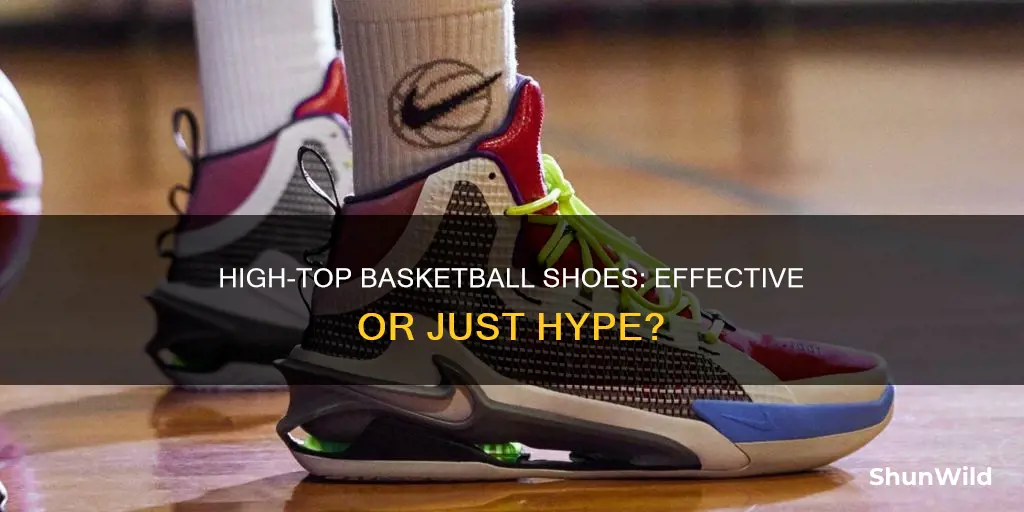 do high top basketball shoes actually work