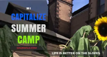 Capitalizing Summer Camp: Grammar Rules for Seasonal Programs Explained