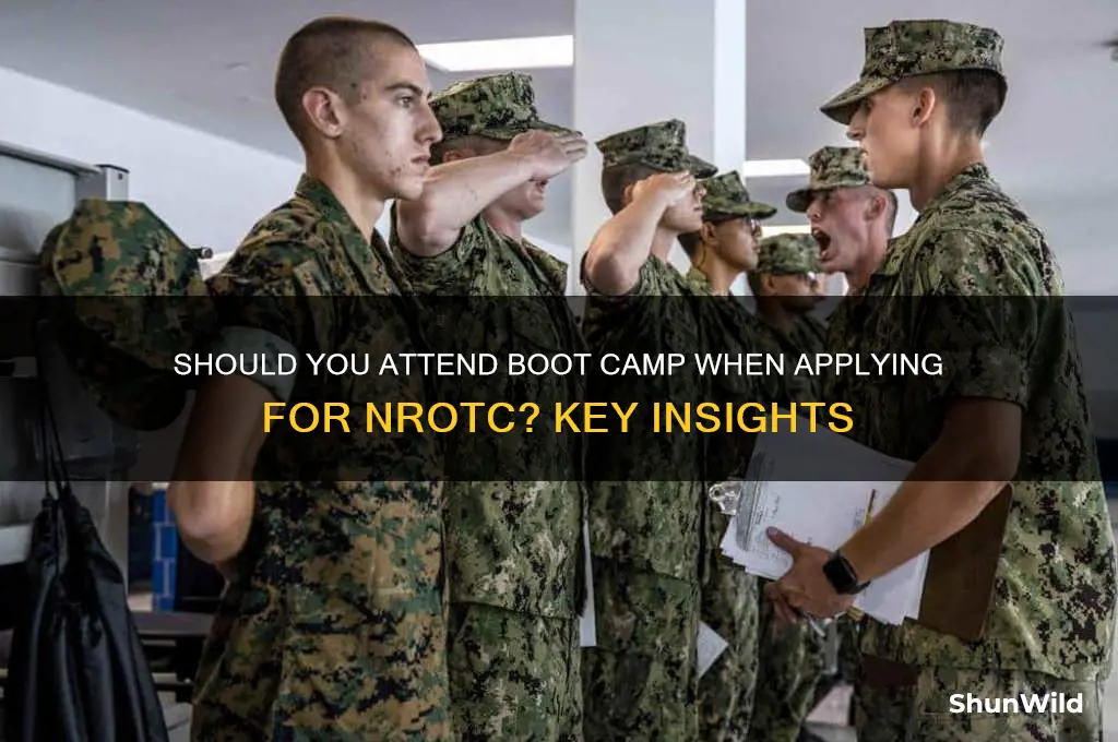 do i go to boot camp if applying for nrotx