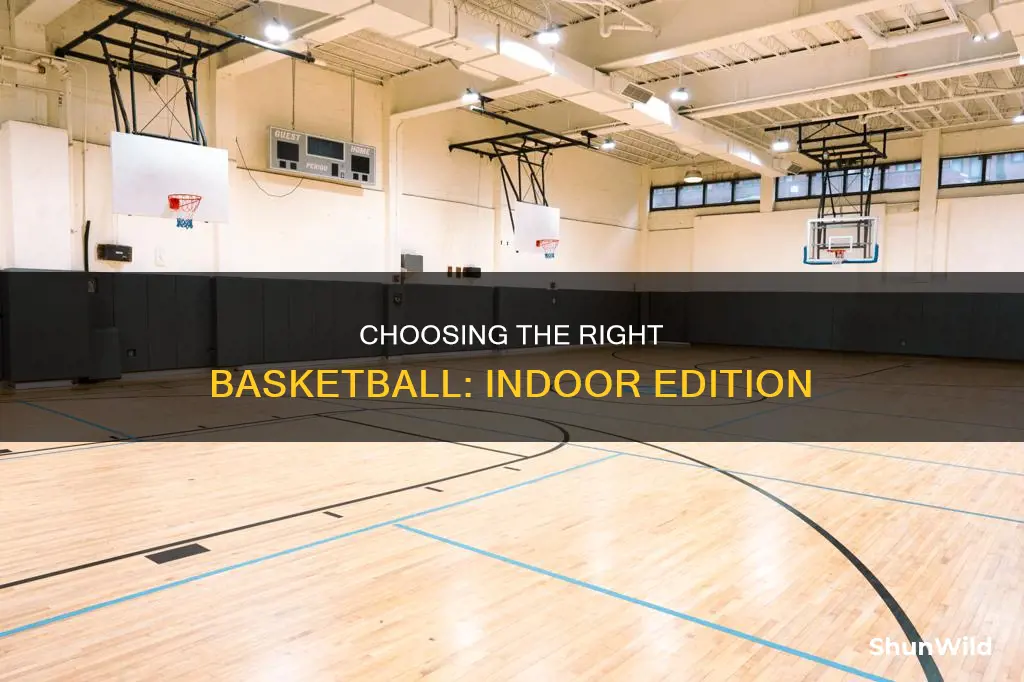 do i have to buy an indoor basketball