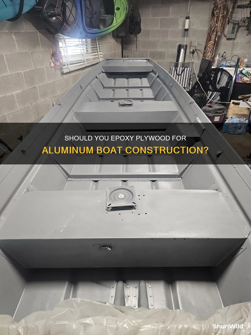 do I have to epoxy plywood for an aluminum boat