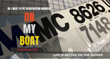 Boat Registration: Displaying Numbers and Rules You Need to Know