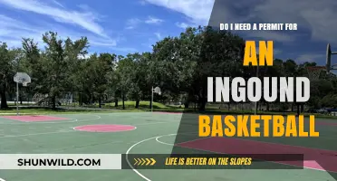 Inground Basketball Court: Permit Needed or Not?