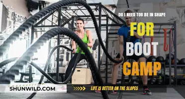 Boot Camp Readiness: Do You Need to Be in Shape First?