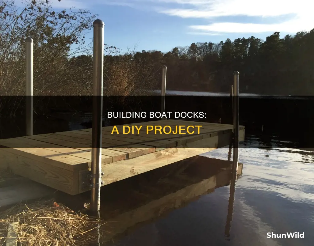 do it yourself boat docks